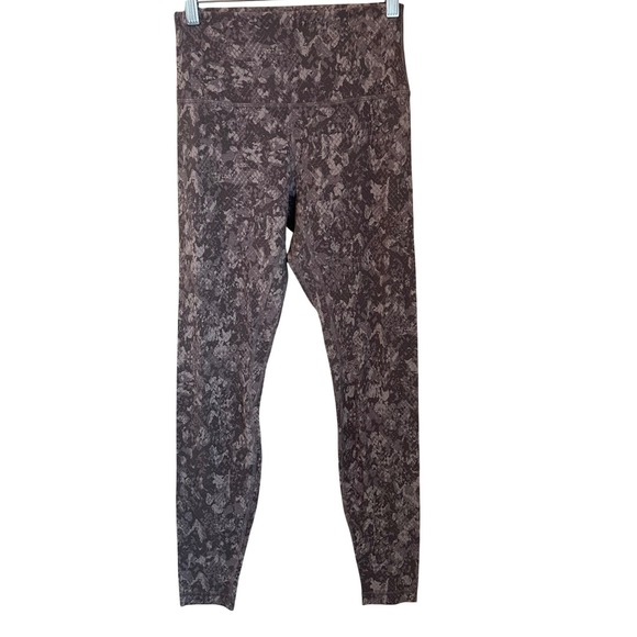 Lululemon Align High Rise 29" Leggings Hideaway Camo Lunar Rock Size 6 - Picture 2 of 6